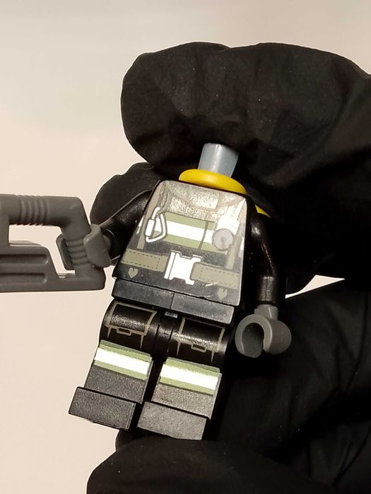 LEGO cty0601 strażak rzadka figurka