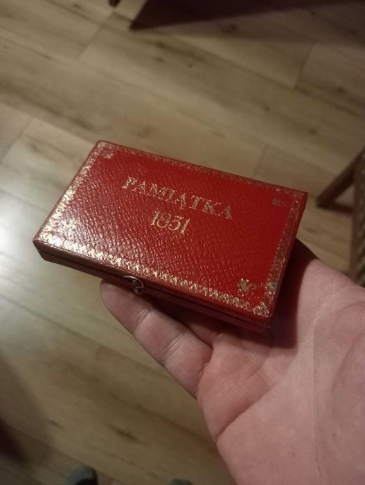 Pudełko Pamiątka 1831 Na monety
