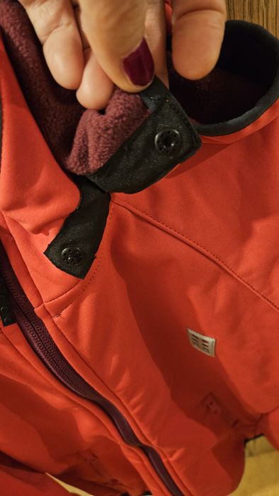 Softshell różowy rozm 140 stan idealny