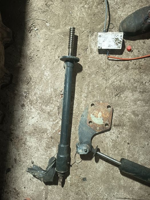 Wspomaganie Zetor 7211 i kolumna kierownicza