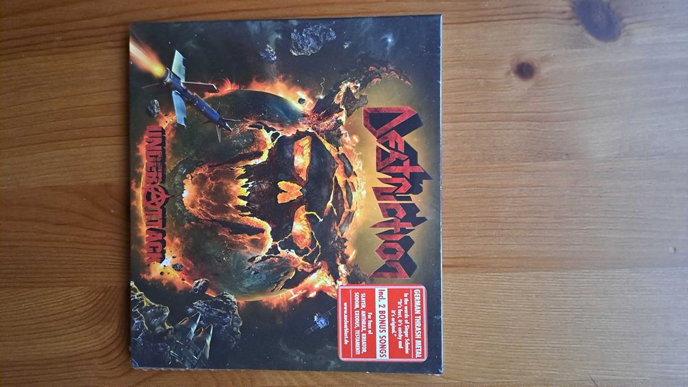 Destruction thrash CD Under Attack NOWE folia digi OKAZJA