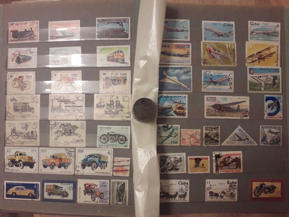Почтовые марки разной тематики