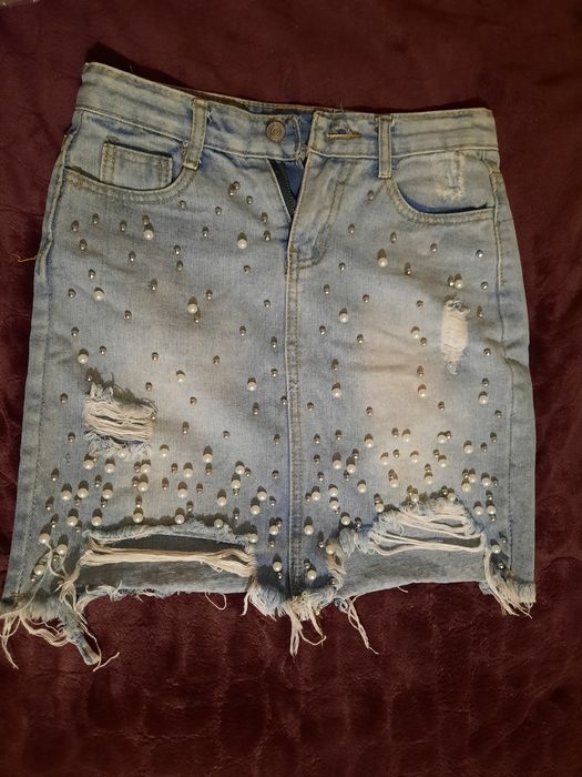 Джинсова спідниця