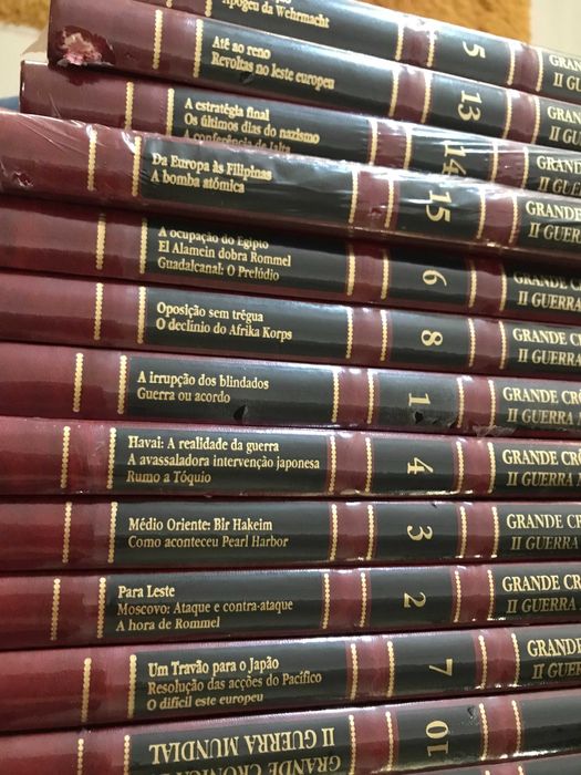 coleção Grande crónica da II guerra mundial- 16 llivros