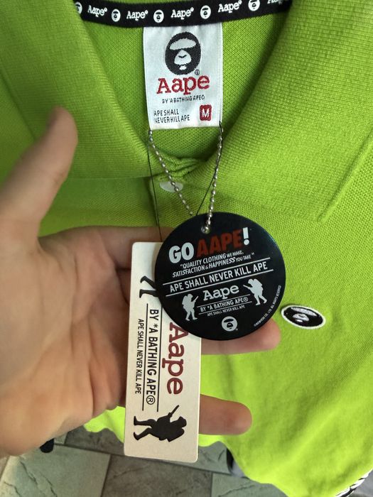 Новая футболка bape aape бейп айп