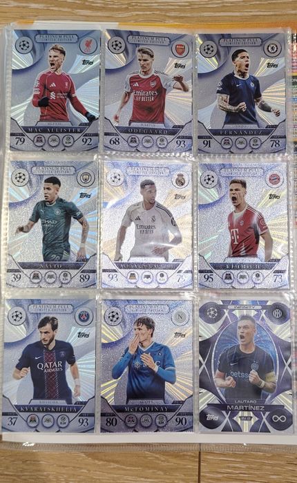 Match Attax 2025/26 Topps Cartas