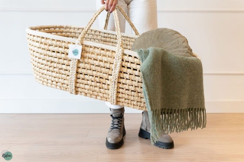 KidooCrafts Kosz Mojżesza z Materacem