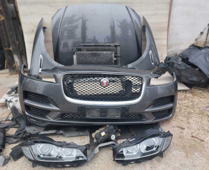 Комплект Капот Фара Бампер Панель Радиатор Телевизор Крыло Jaguar F-PACE Розборка Шрот Разборка