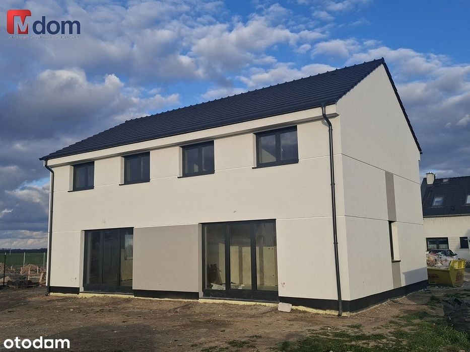 Ogród od zachodu/bez skosów/działka 400 m2