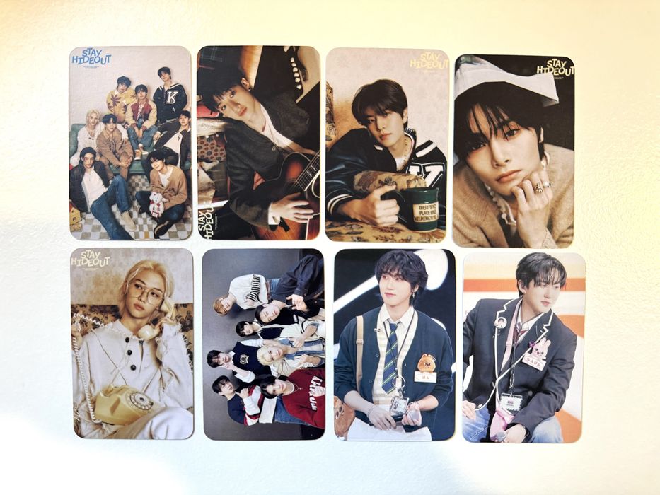 Kpop Stray Kids Photocards Novos
