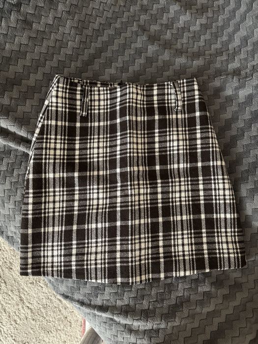 Спідниця в клітинку стильна  трендова модель