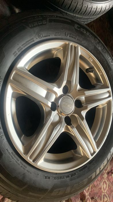 Титани р14,98х4 в зборі на літній гумі