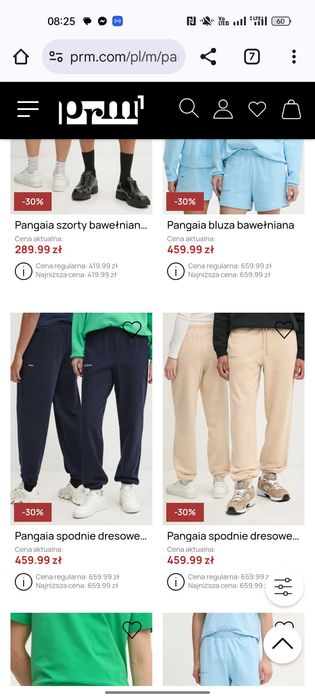 Pangaia dresy nude balmain nie  nie la mania gucci