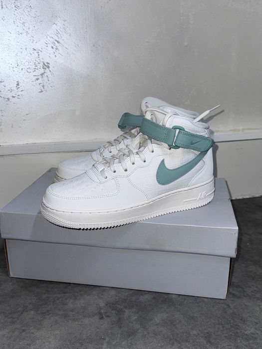Nike air force 1 mid 07 damskie biało miętowe