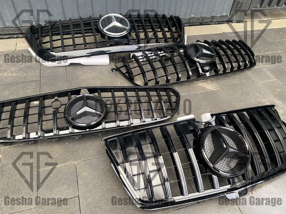 Нова решетка решітка mercedes мерседес g ml cl gls gle glc glb gla cls