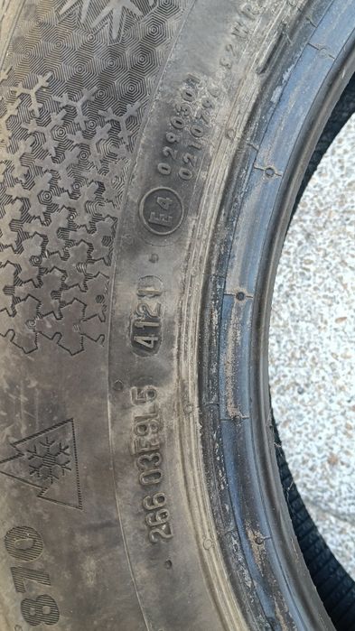 2x 185/65R15 Continental