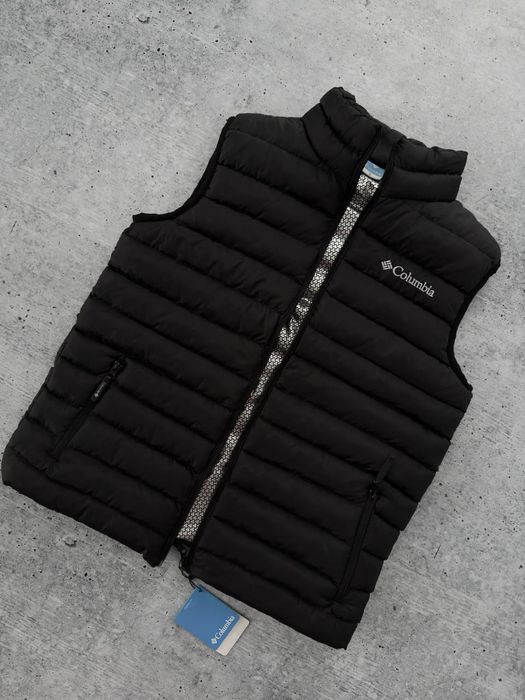 Жилетка Columbia Omni-Heat чоловіча чорна  Жилет Коламбія демісезон