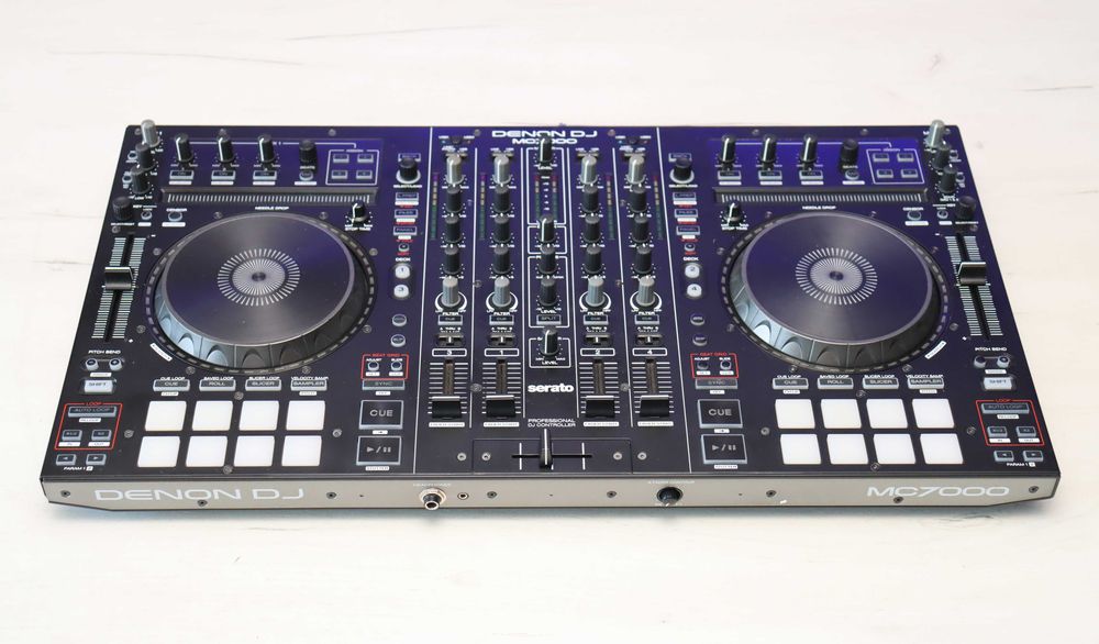 Denon MC7000 Kontroler DJ 4 Kanałowy Gwarancja