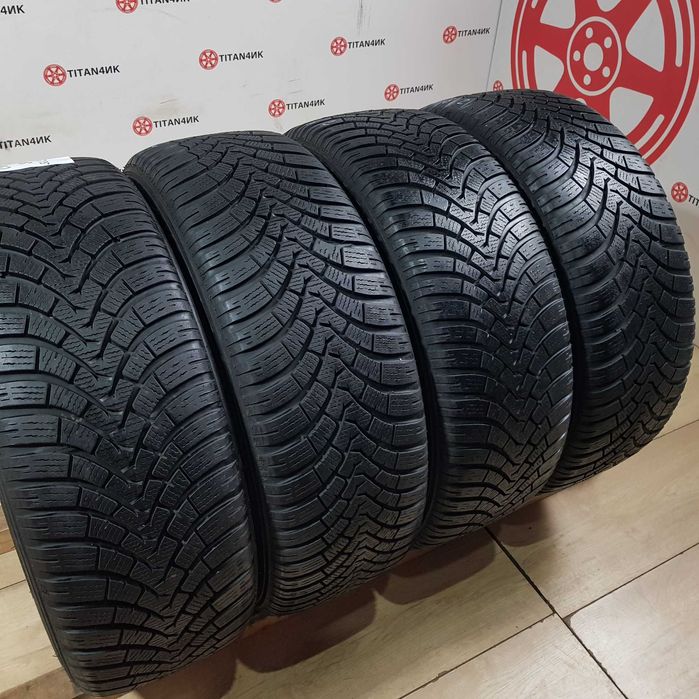 +4шт Шини зимові 185/55/15 Falken Eurowinter HS01 Зима R15 колеса гума