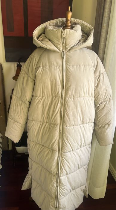 Gabardine comprida zara