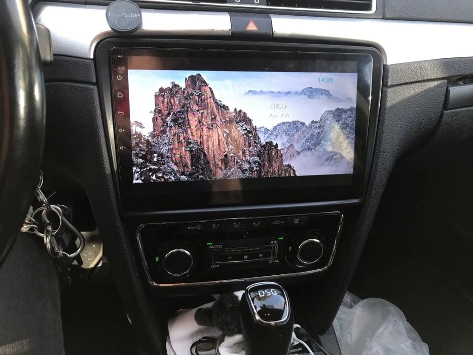 Radio nawigacja Skoda 2008-14 Superb 2 android 10 cali Yanosik Carplay