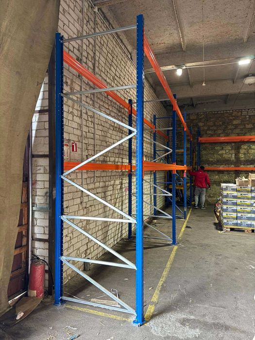 Палетні стелажі для будь якого складу, в наявності та під замовлення