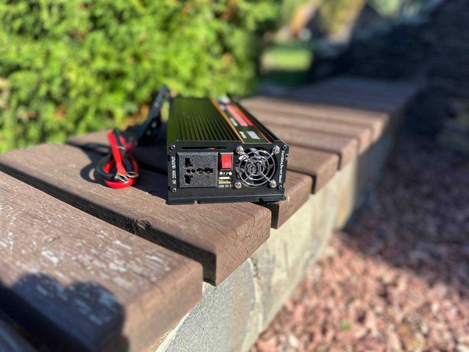 Преобразователь 12-220v 1800w с автоматикой для котлов и насосов