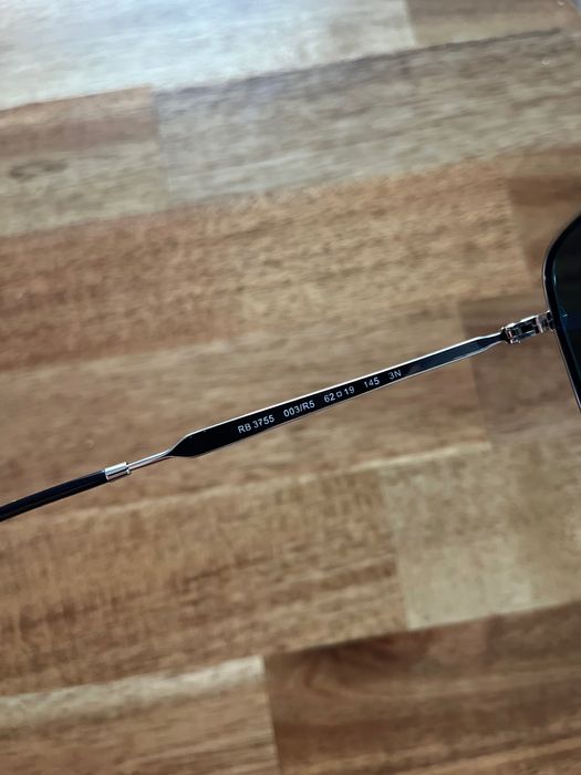 RayBan 3755 Silver Blue 145/62