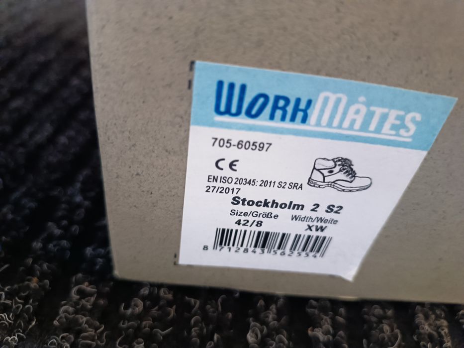 Obuwie robocze Stockholm S2 rozmiar 42