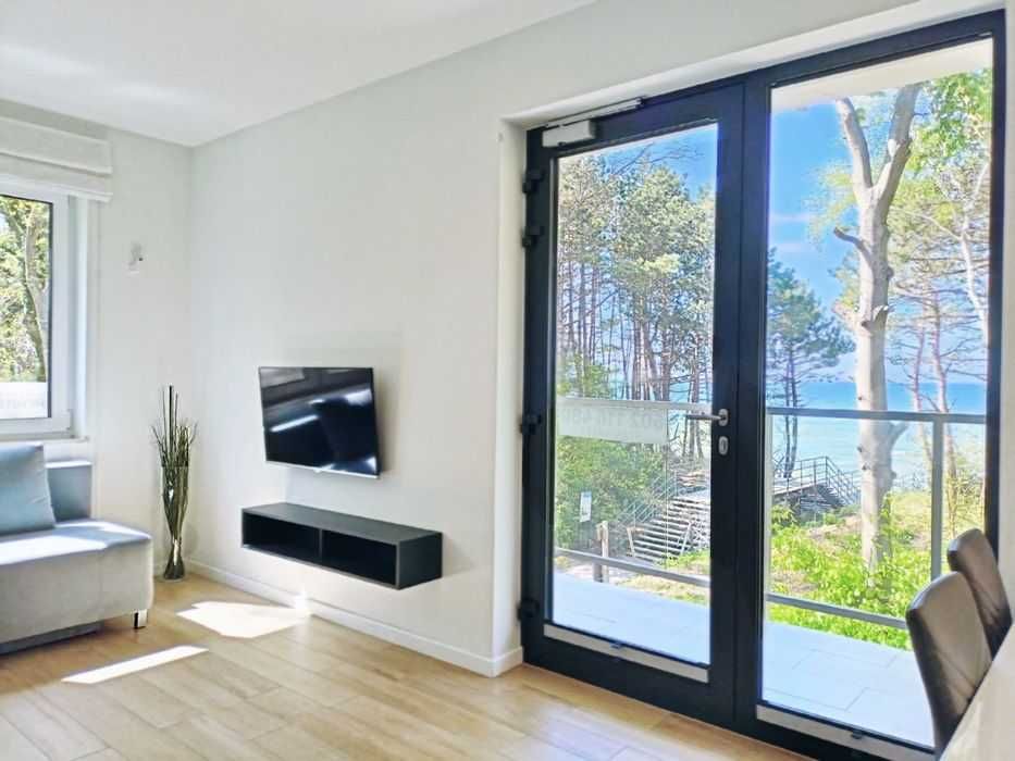 Przy Samej Plaży [ Widok na Morze ] apartament sauny,silownia,jacuzzi,parking w cenie