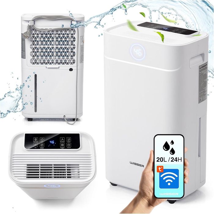 Elektryczny osuszacz powietrza 20 l/24 h do 50 m²