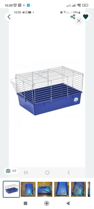 Клітка велика для шиншил, морських свинок та інших гризунів