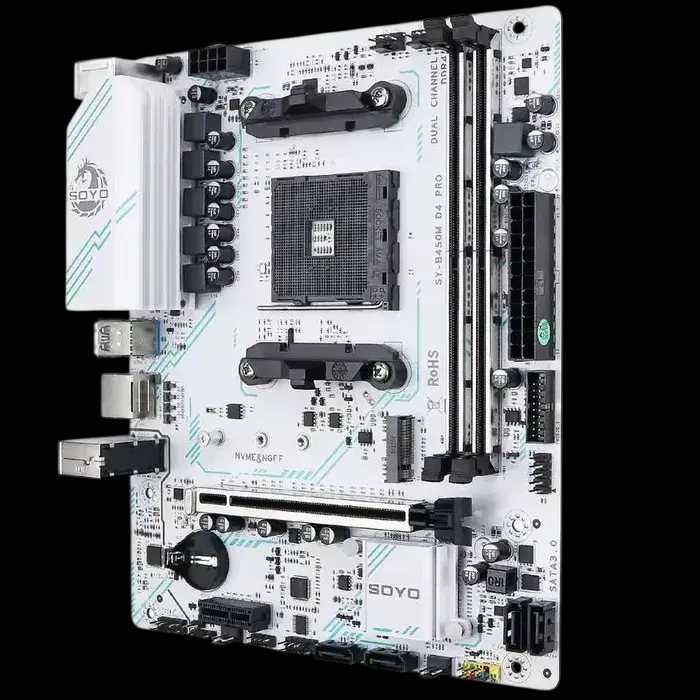Комплект материнська плата SOYO B450M D4 Pro Socket AM4 + 16Gb DDR4!