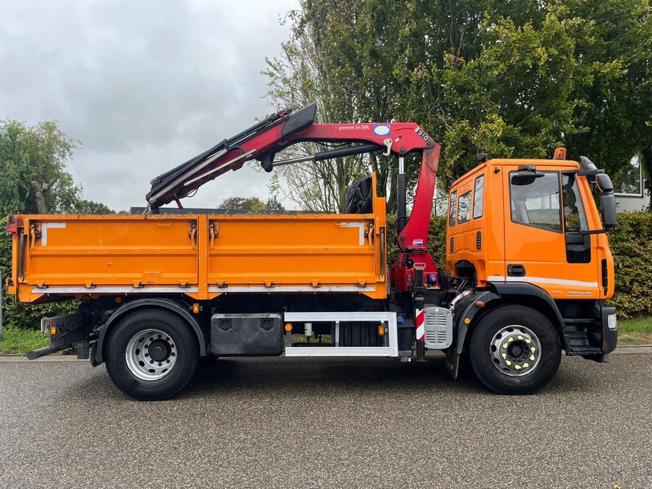 IVECO EUROCARGO 19Ton 250cv GRUA BASCULANTE SÓ 100.000KM  OPORTUNIDADE