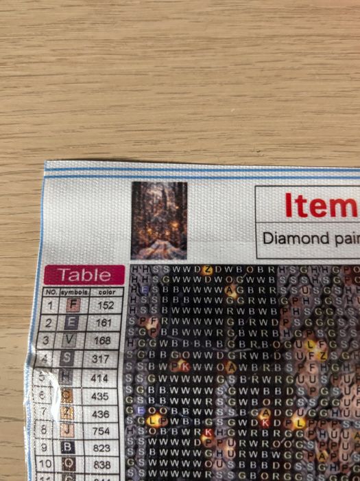 Kit de pintura de diamante Castelo de Hogwarts novo