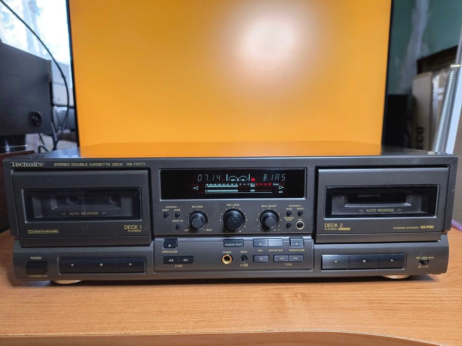 Magnetofon Technics RS-TR777 po serwisie