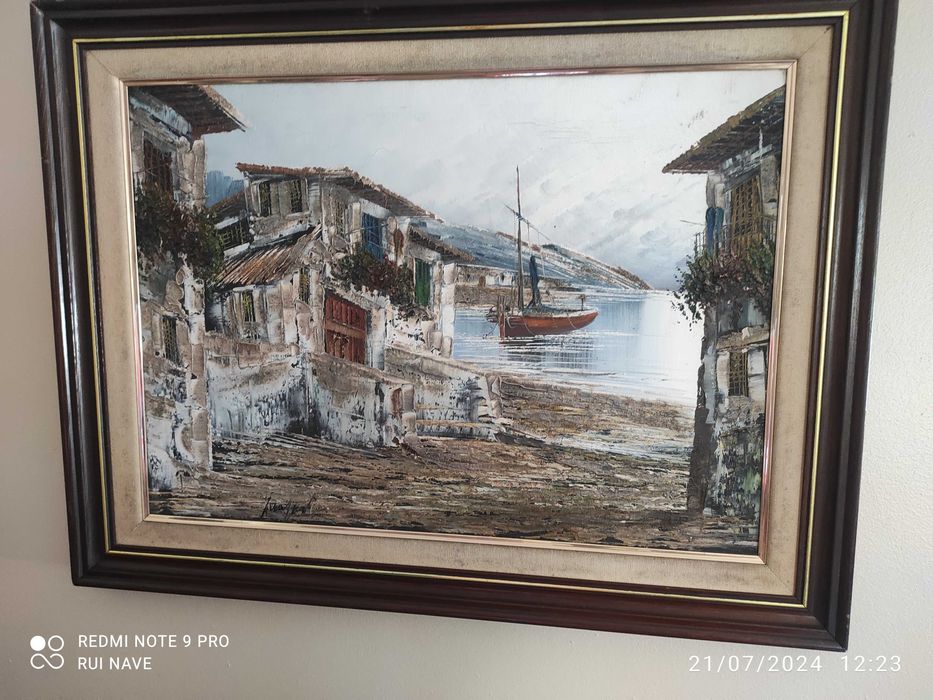 Quadro de autor acrílico sobre tela