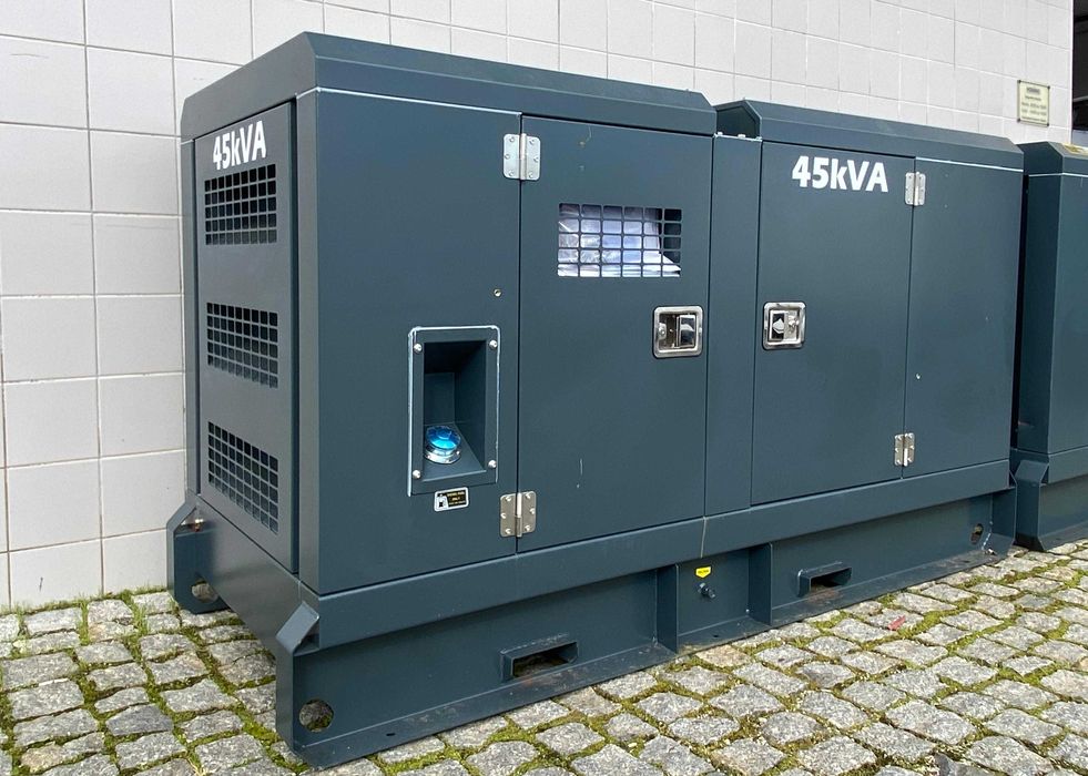 Gerador 45 kVA Silencioso Diesel