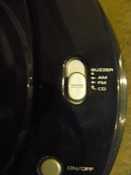 Radiobudzik Karcher z odtwarzaczem CD