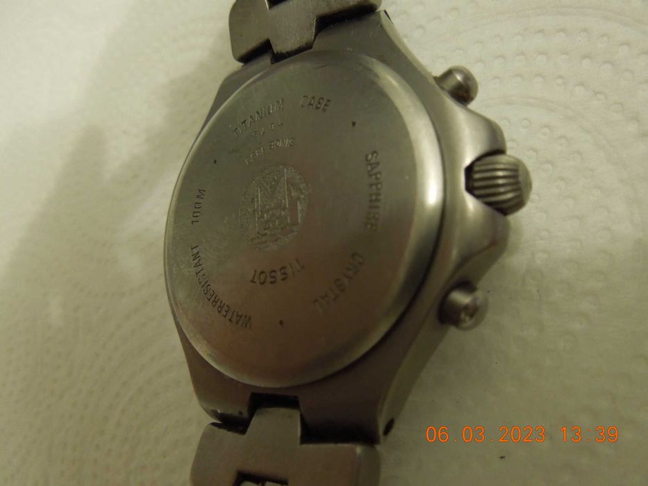 zegarek tissot tytanowy