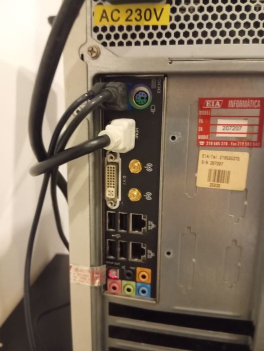 Computador + Teclado + Rato