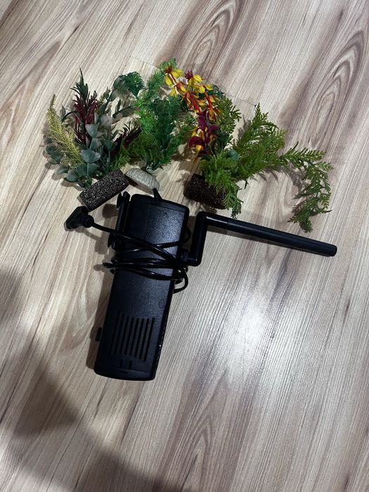 Filtr do akwarium+ roslinki za potzeby