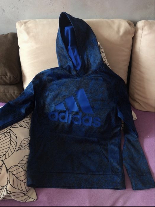Bluza adidas granat L dziecięca