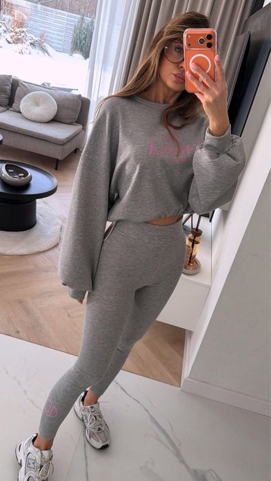 Komplet FLEX La Coca niebieski - bubblegum M/L