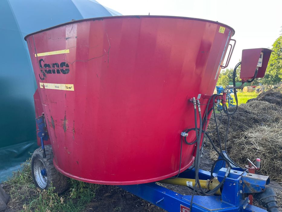 Paszowóz wóz paszowy Sano 5m3 Alima bis kuhn euromilk