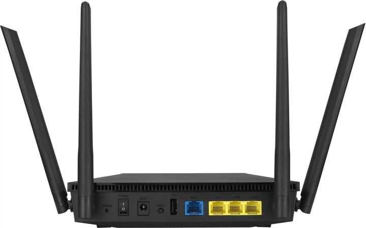 Wi-Fi роутер ASUS RT-AX53U маршрутизатор интернета (90IG06P0-MO3530)