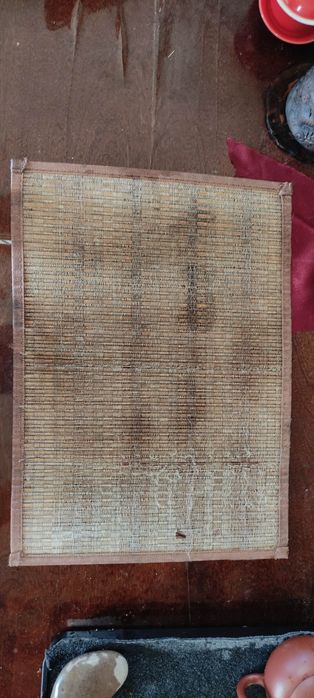 Бамбуковий мат с тканевой основой