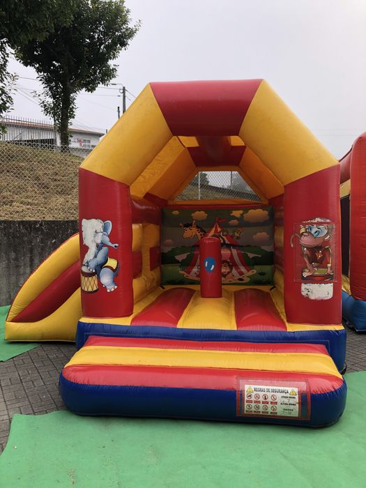 Venda insuflavel modelo circo