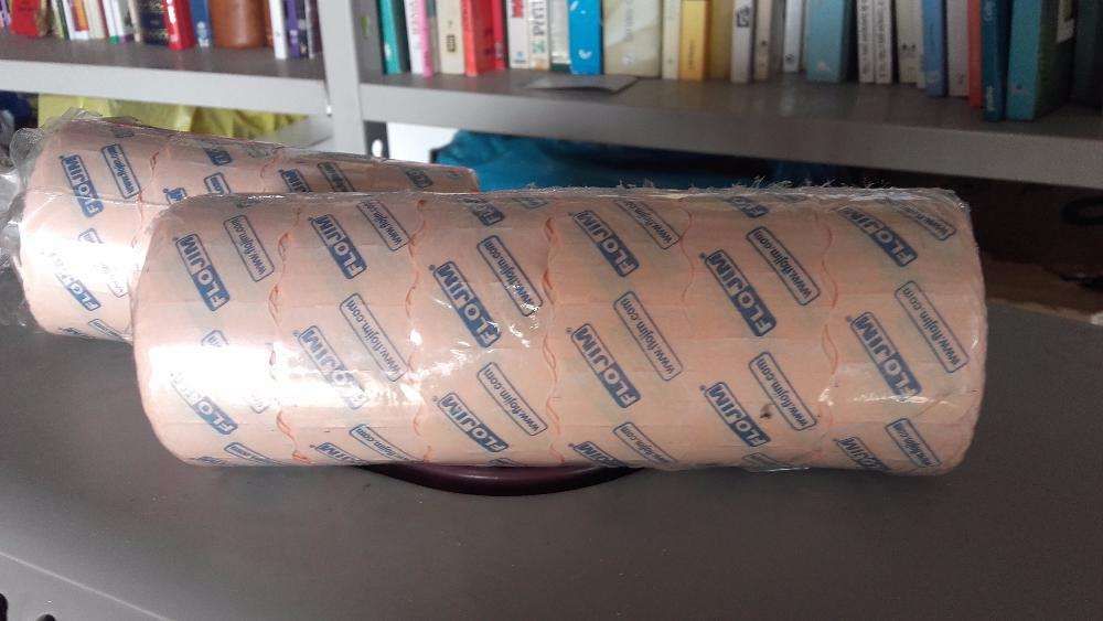 Rolos de autocolantes para colocar preços