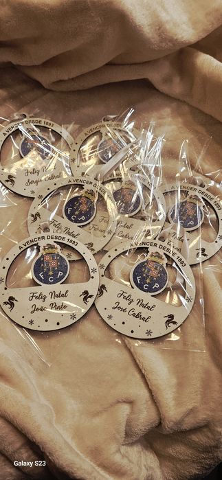 Bolas de natal personalizadas